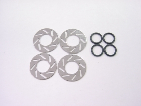 3Racing Mini-Z Brake Discs - Line - 4PCS - Gold
