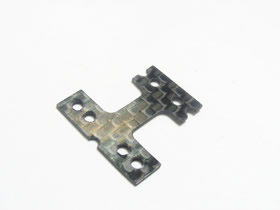 3Racing Mini-Z Carbon Fiber H-Plate for MR-02 MM - Soft
