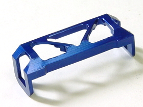 3Racing Mini-Z Alloy Front Bulkhead for MR-02 - Blue