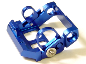 3Racing Mini-Z Alloy Motor Mount for MR-02 - Blue