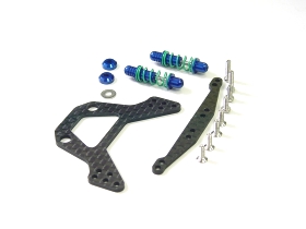 3Racing Mini-Z Carbon Fiber Side Damper Set for MR-02 MM - Blue