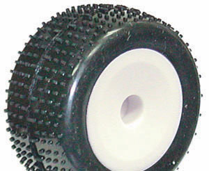Associated RC18T Mounted Mini Pin Tires - 2PCS