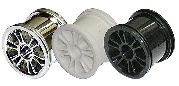 Associated RC18B Rear Spoked Wheel - Black