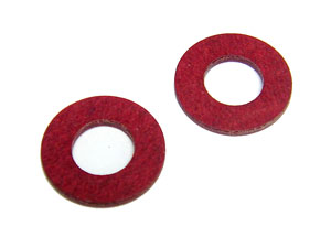 Atomic Mini Inferno Slipper Pad - Hard - Red - 2PCS