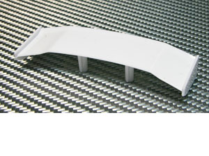 Atomic Mini-Z Single GT Spoiler (SL) - White