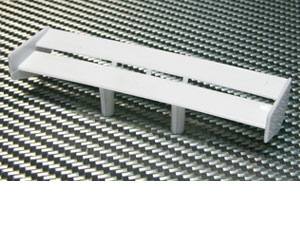 Atomic Mini-Z Double Deck GT Spoiler - White