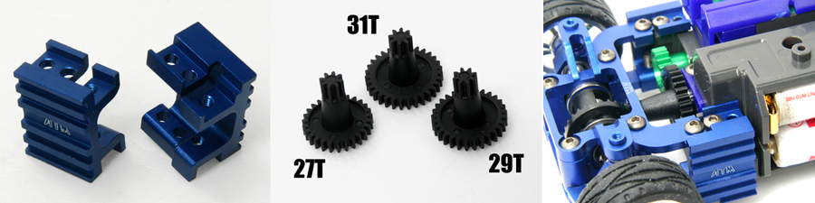 Atomic Mini-Z MA-010 Alloy 98mm WB Extension Kit