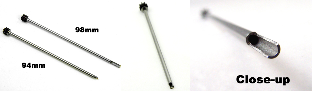 Atomic Mini-Z MA-010 Titanium Light Center Shaft (98mm WB)