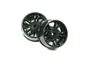 Atomic Mini-Z MA-010 T.S. Wheel - Narrow - +0 Offset - Black