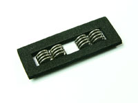 Atomic Mini-Z MA-010 Spring Set #4 - Silver - 4PCS