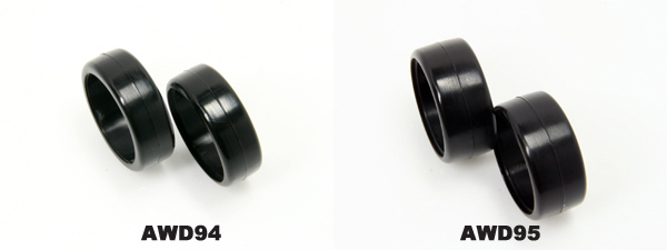 Atomic Mini-Z MA-010 Drifting Tire AWD (11mm) - 4PCS