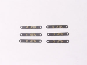 Atomic Micro-T Toe-In Linkage - 0/1/2° - 6PCS