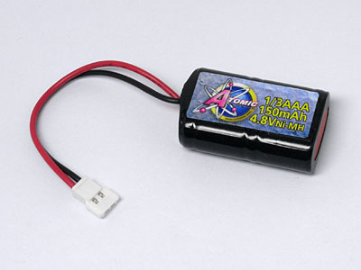 Atomic Micro-T 1/3AAA 4.8v 150mAh NiMH Battery Pack
