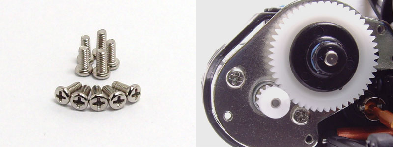 Atomic Micro-T Motor Titanium Screw Set - 10PCS