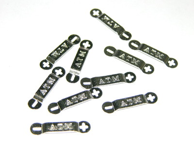 Atomic 2/3A Silver Battery Bar