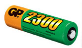 GP NiMH AA Battery - 2300mAh