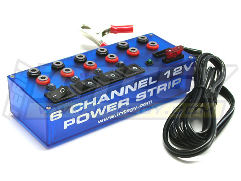 Team Integy 12VDC 6 Channel Power Strip