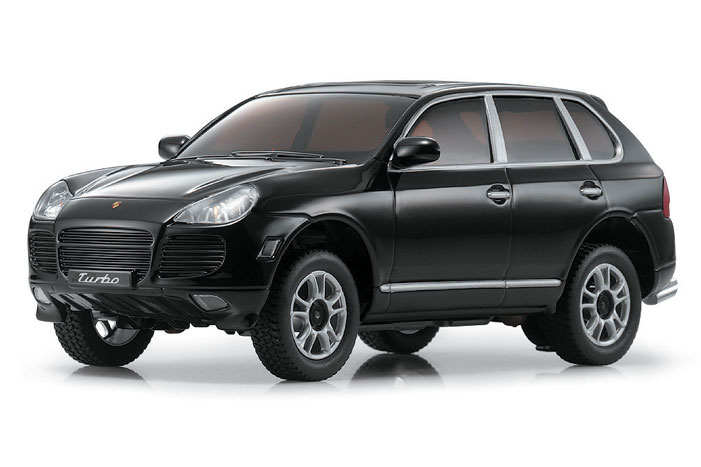 Kyosho Mini-Z Porsche Cayenne Turbo Overland ReadySet - Black