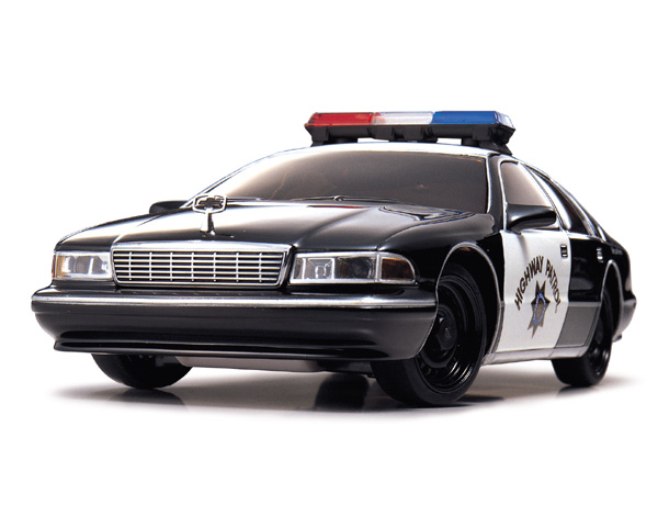 Kyosho Mini-Z Chevrolet Caprice MR-015 RM ReadySet - California Highway Patrol
