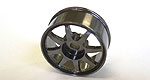 Kyosho Mini-Z MA-010 Alloy 8 Spoke Wheel Set - AWD - Silver