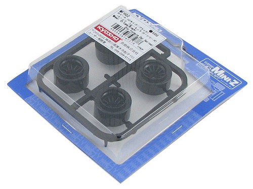Kyosho Mini-Z F1 OZ Wheel - Black - 4PCS