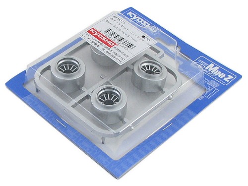 Kyosho Mini-Z F1 OZ Wheel - Silver - 4PCS