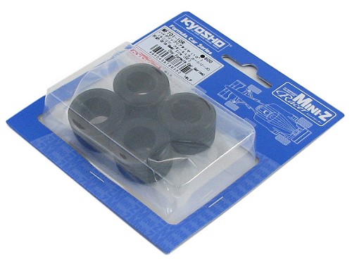 Kyosho Mini-Z High Grip Grooved Rear Tire for F1 (10°) - 4PCS