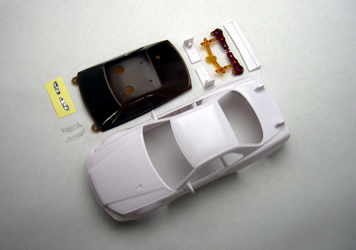 Kyosho Mini-Z Nissan Skyline GT-R R34 V spec II Nur MA-010 White Body