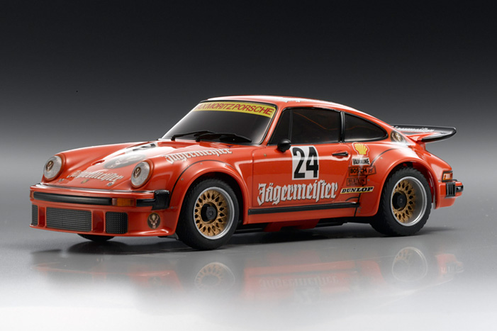 Kyosho Mini-Z Porsche 934 RSR Turbo MR-015 RM GlossCoat AutoScale Body - 1976 Jagermeister