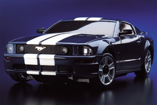 Kyosho Mini-Z Ford Mustang GT MR-02 MM GlossCoat AutoScale Body - Metallic Grey