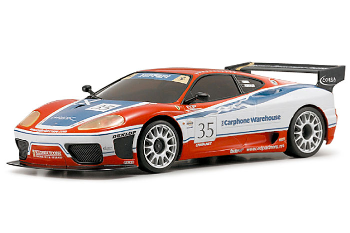 Kyosho Mini-Z Ferrari 360 GTC Scuderia Ecose MR-02 RM GlossCoat AutoScale Body