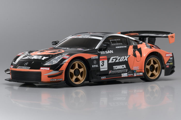 Kyosho Mini-Z G'ZOX Hasemi 2005 Fairlady Z (350Z) JGTC MR-02 RM GlossCoat AutoScale Body