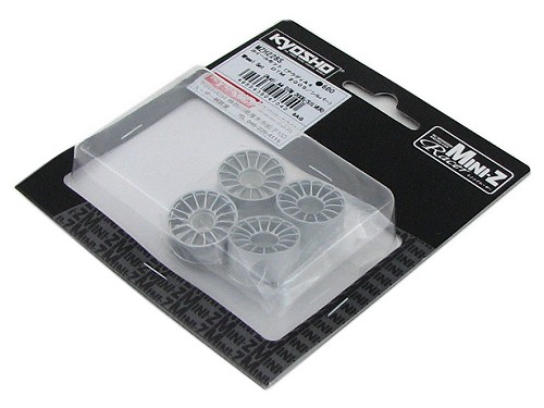 Kyosho Mini-Z Audi DTM 2005 MR-02 RM Wheel Set - Silver