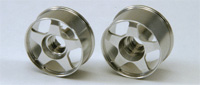 Kyosho Mini-Z Alloy 5 Spoke MR-02 RM Wheel Set - NSX - Silver - SALE!