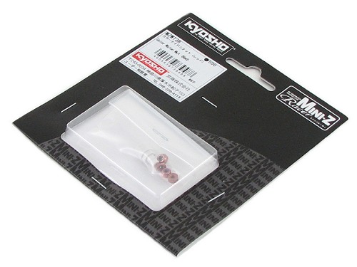 Kyosho Mini-Z Color Nylon Nuts - Red