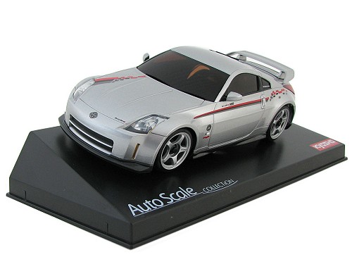 Kyosho Mini-Z Nissan Fairlady Z (350Z) S-Tune MR-015 RM GlossCoat AutoScale Body - Silver