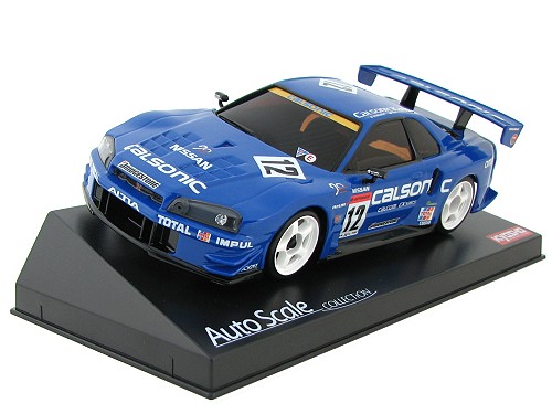 Kyosho Mini-Z Calsonic Nissan Skyline GT-R R34 JGTC MR-02 RM GlossCoat AutoScale Body
