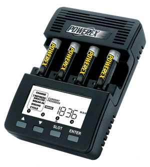 Maha MH-C9000 WizardOne Charger-Analyzer for 4 AA / AAA