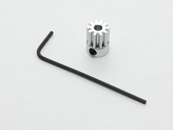 PN Mini-Z MR-02 Machine Cut Alloy Pinion 10T