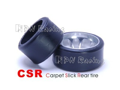 PN Mini-Z Carpet Slick Rear Tire - 8 - 2PCS