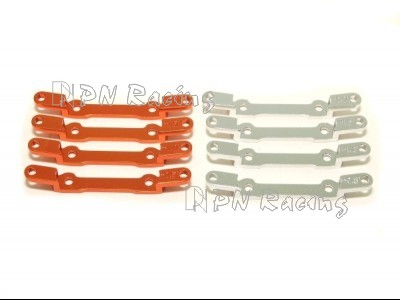 PN Mini-Z MA-010 Alloy Rear Toe In Bar 0.5 - Silver