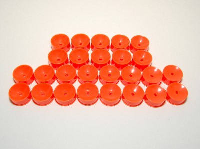 PN Mini-Z MA-010 Full Set Aero Dish Wheel - Orange