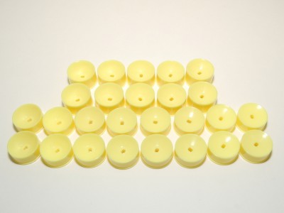 PN Mini-Z MA-010 Full Set Aero Dish Wheel - Yellow