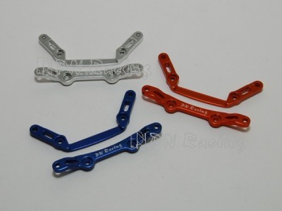 PN Mini-Z MR-02 Alloy Front Tower Bar Set - Blue