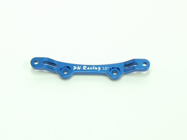 PN Mini-Z MR-02 Alloy Tower Bar - 1° Caster - Blue