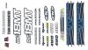 Associated RC18MT Decal Sheet and Masks