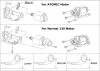 Atomic Mini-Z MR-02 Motor Pod Version III - 94mm WB - Blue