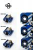 Atomic Mini-Z MR-02 Ride Height Adjusters for Version III Motor Pod