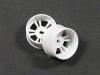 Atomic Mini-Z MA-010 T.S. Wheel - Wide - +1 Offset - White