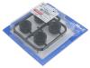 Kyosho Mini-Z F1 OZ Wheel - Black - 4PCS